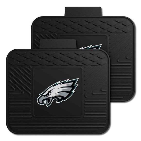 Philadelphia Eagles Universal Heavy Duty Vinyl Car Floor Mats Set of 2 - Picture 1 of 1